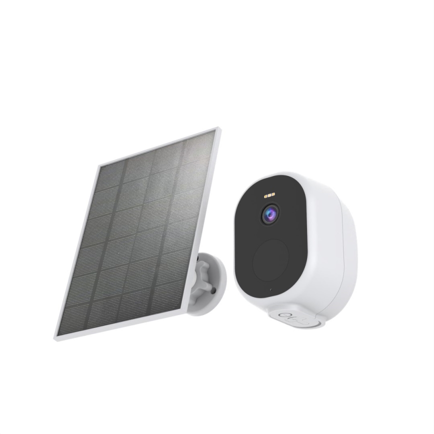 Immax NEO 07802L - Inteligentná vonkajšia solárna kamera so senzorom BARREL 5000 mAh Wi-Fi Tuya IP65