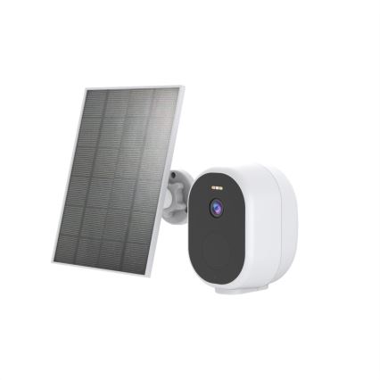 Immax NEO 07802L - Inteligentná vonkajšia solárna kamera so senzorom BARREL 5000 mAh Wi-Fi Tuya IP65