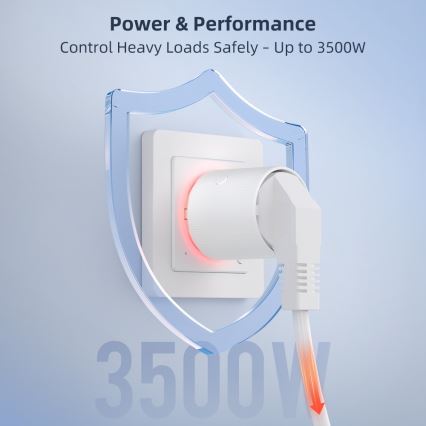 Immax NEO 07812L - Inteligentná zásuvka E 3500W Tuya Wi-Fi