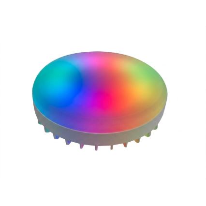 Immax NEO 07816L - LED RGB+CCT Stmievateľná žiarovka GX53/14W/230V 2700-6500K Wi-Fi Tuya