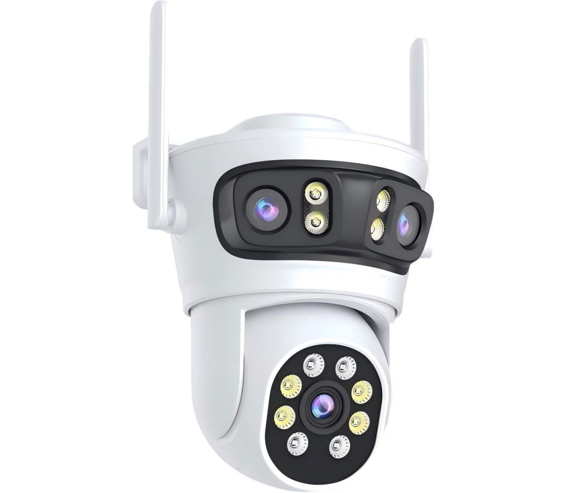 NEO 07823L - Inteligentná vonkajšia kamera so snímačom 2MP+2MP+2MP 5V Wi-Fi 07823L