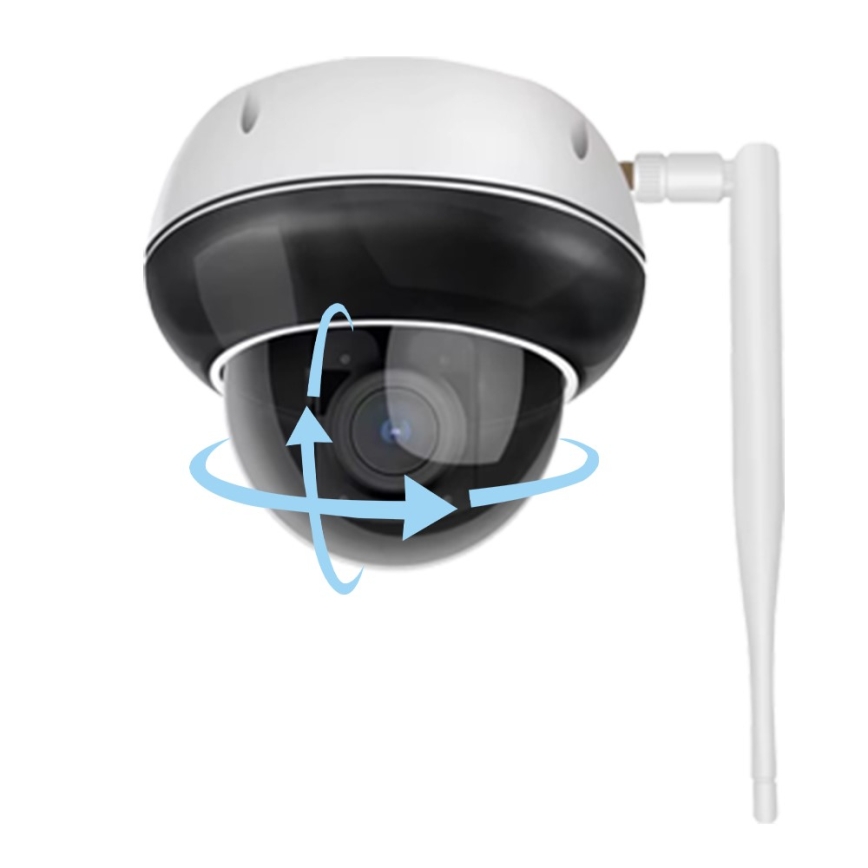 Immax NEO 07825L - Inteligentná vonkajšia kupolová kamera so snímačom 5MP, 230V, IP66, TUYA, Wi-Fi