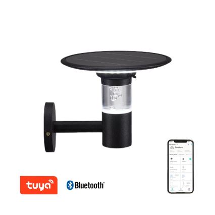 Immax NEO 07907L - LED RGB+CW/W Stmievateľné solárne nástenné svietidlo BUBBLES LED/2W/5,5V IP54 Tuya 4000 mAh