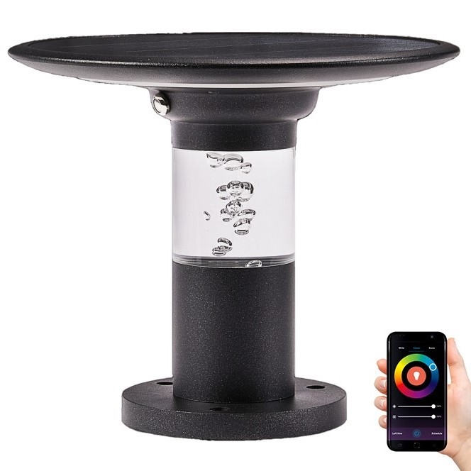 Immax NEO 07908L - LED RGB+CW/W Stmievateľná solárna lampa LED/2W/5V IP54 Tuya 4000 mAh