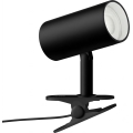 Immax NEO 08291L - Lampa s klipom PUNTO 1xGU10/9W/230V čierna