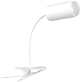 Immax NEO 08294L - Flexibilná lampa s klipom PUNTO 1xGU10/9W/230V biela