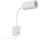 Immax NEO 08296L - Nástenné svietidlo s USB portom PUNTO 1xGU10/9W/230V biele