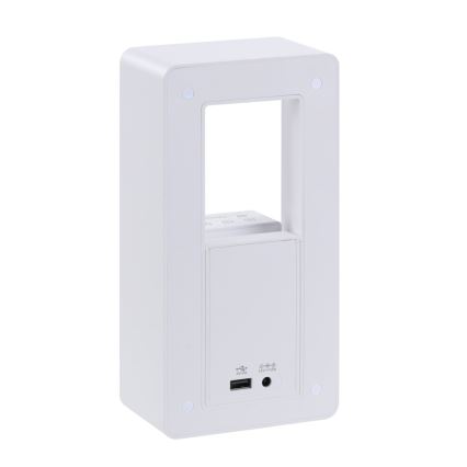 Immax NEO 09113L - LED stolná lampa s budíkom a nabíjaním CALM LED/3,5W/5V