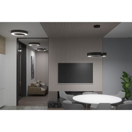 Immax NEO 7133 - LED SMART Stmievateľné stropné svietidlo CÉČKO LED/52W/230V + diaľkové ovládanie 60 cm Tuya ZigBee