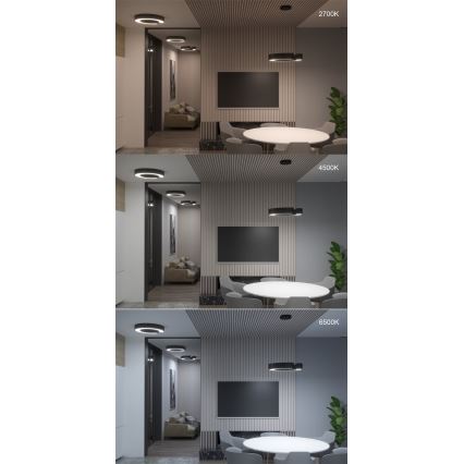 Immax NEO 7133 - LED SMART Stropné svietidlo CÉČKO LED/52W/230V + DO 60 cm Tuya ZigBee