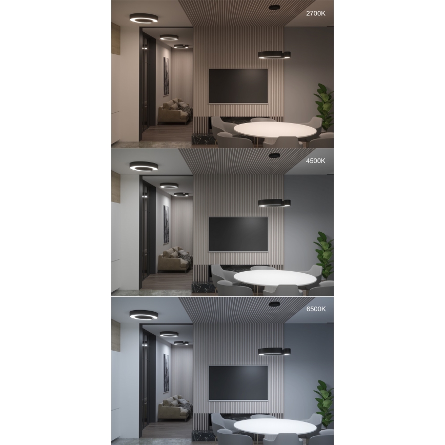 Immax NEO 7134 - LED SMART Stmievateľný luster na lanku CÉČKO LED/43W/230V + diaľkové ovládanie 60 cm Tuya ZigBee