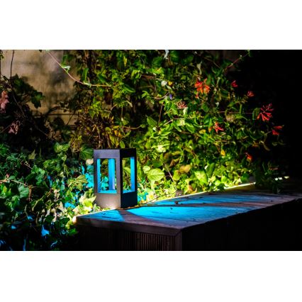 Immax NEO 07902L - LED RGB+CCT Stmievateľná vonkajší lampa NEO LITE CUBE LED/10W/230V 2700-6500K IP67 Wi-Fi Tuya čierna