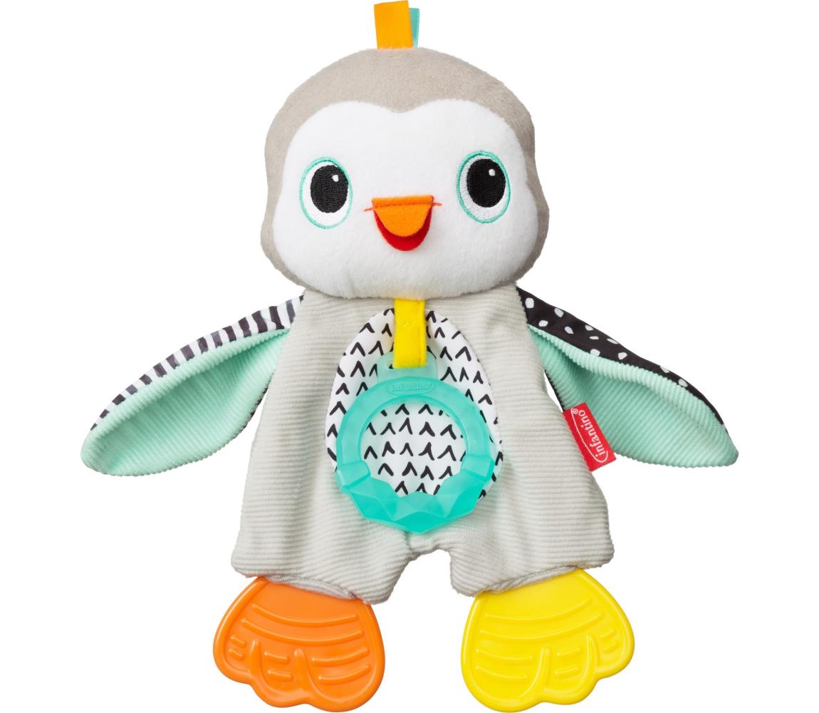 Infantino Infantino - Plyšová hračka s hryzátkami tučniak