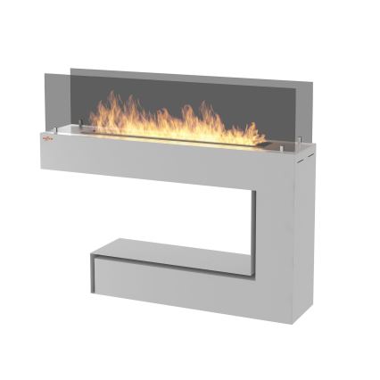 InFire - BIO krb 110x85,5 cm 3kW biela