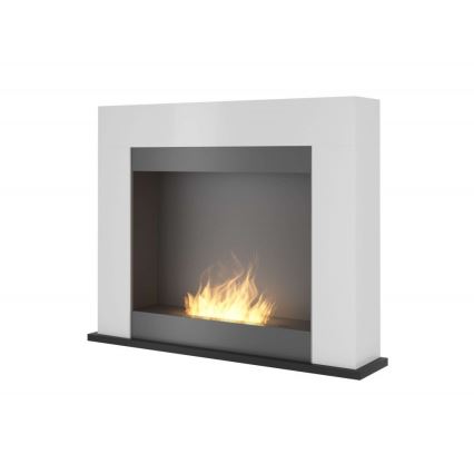 InFire - BIO krb 87,5x110 cm 3kW biela