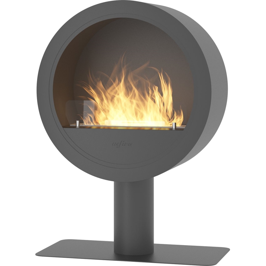 InFire - BIO krb pr. 70 cm 3kW čierna