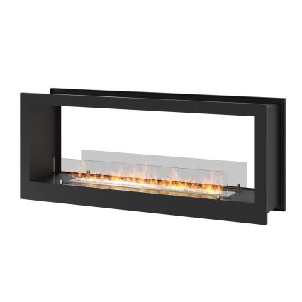 InFire - Vstavaný BIO krb 120x50 cm 3kW obojstranný