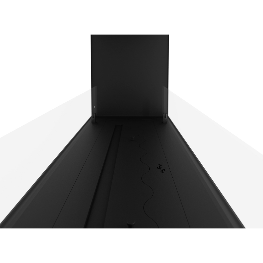 InFire - Vstavaný BIO krb 48,5x123,5 cm 6kW čierna