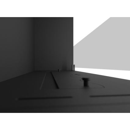 InFire - Vstavaný BIO krb 49,4x84,4 cm 3,5kW čierna