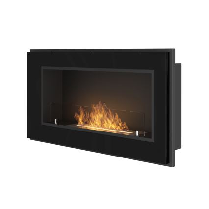 InFire - Vstavaný BIO krb 49x90 cm 3kW čierna