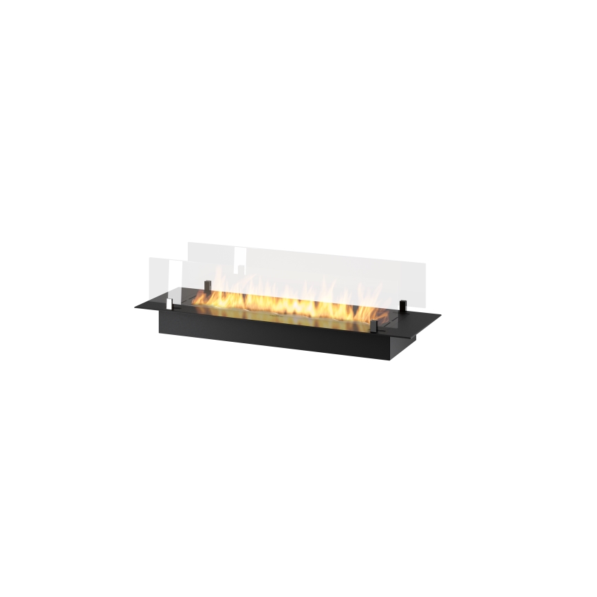 InFire - Vstavaný BIO krb 8,5x100 cm 6kW čierna