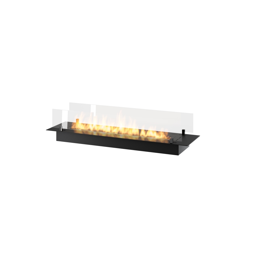 InFire - Vstavaný BIO krb 8,5x120 cm 6kW čierna