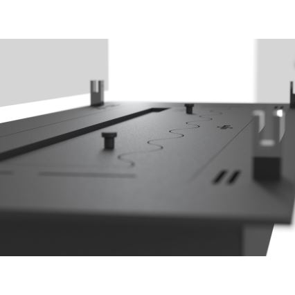 InFire - Vstavaný BIO krb 8,5x120 cm 6kW čierna