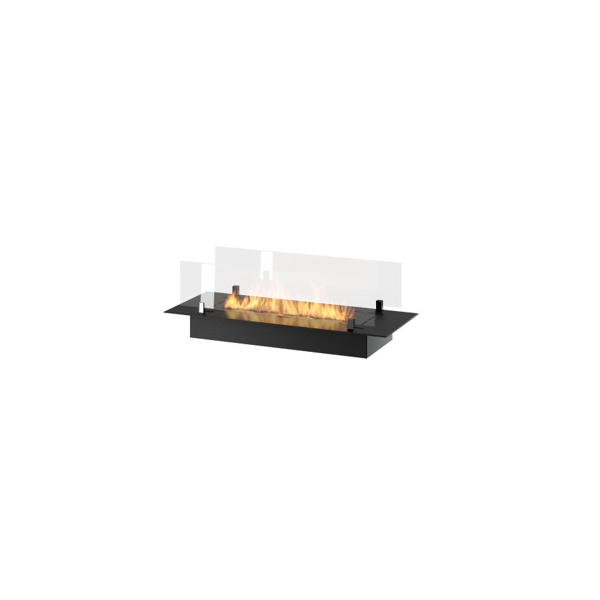 InFire - Vstavaný BIO krb 8,5x80 cm 3,5kW čierna