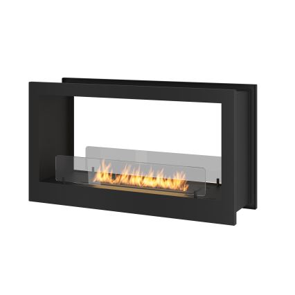 InFire - Vstavaný BIO krb 90x50 cm 3kW obojstranný