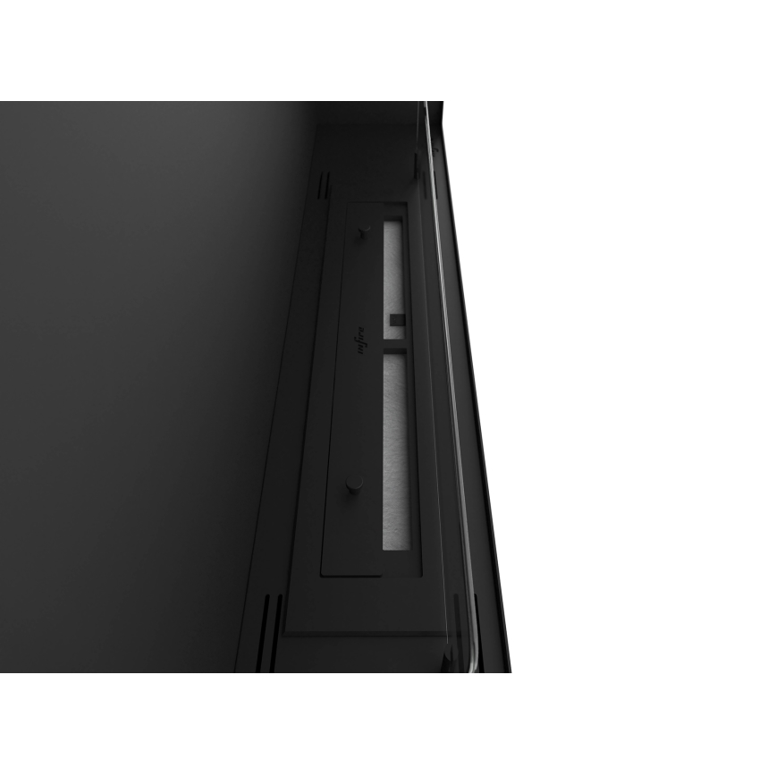 InFire - Vstavaný BIO krb 90x50 cm 3kW čierna