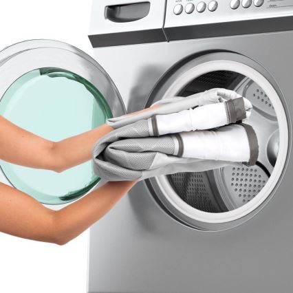 Ingenuity - Detská hojdacia postieľka CARRINGTON šedá/hnedá