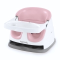 Ingenuity - Podsedák na jedálenskú stoličku 2v1 BABY BASE ružový