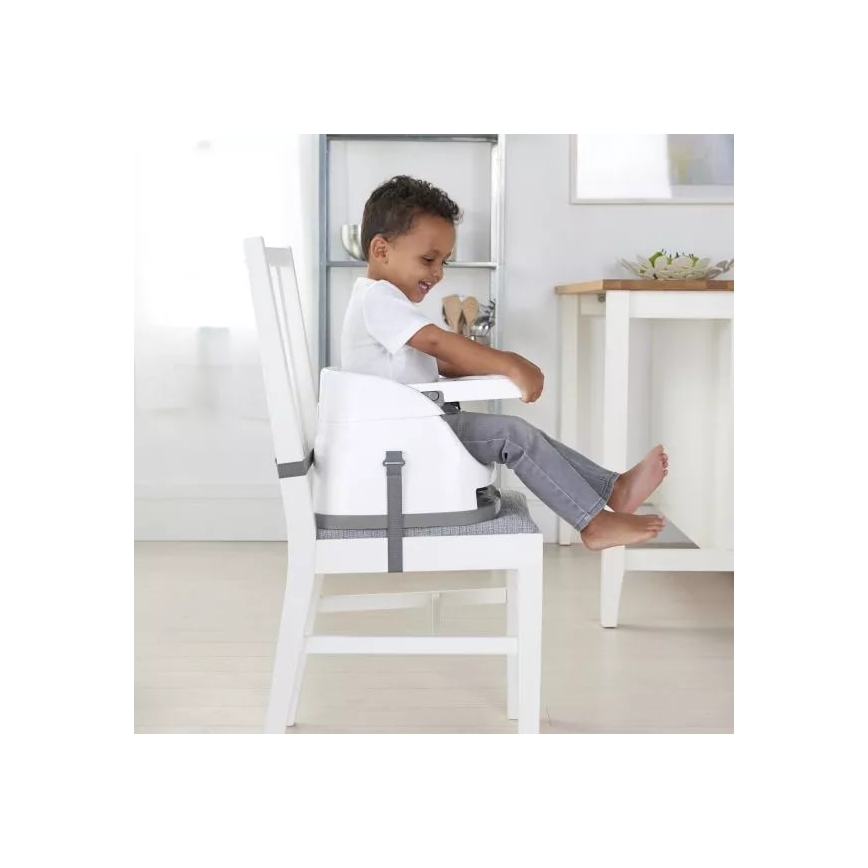 Ingenuity - Podsedák na jedálenskú stoličku 2v1 BABY BASE tyrkysová