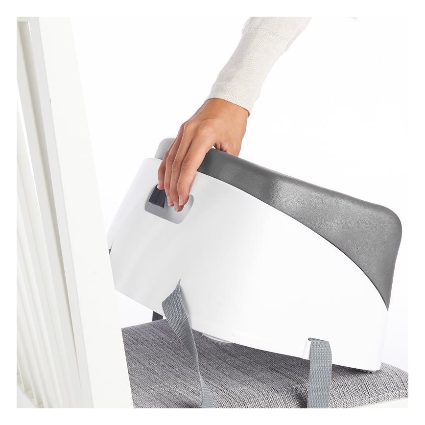 Ingenuity - Podsedák na jedálenskú stoličku 2v1 SMARTCLEAN TODDLER šedá