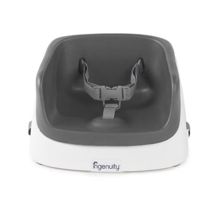 Ingenuity - Podsedák na jedálenskú stoličku 2v1 SMARTCLEAN TODDLER šedá