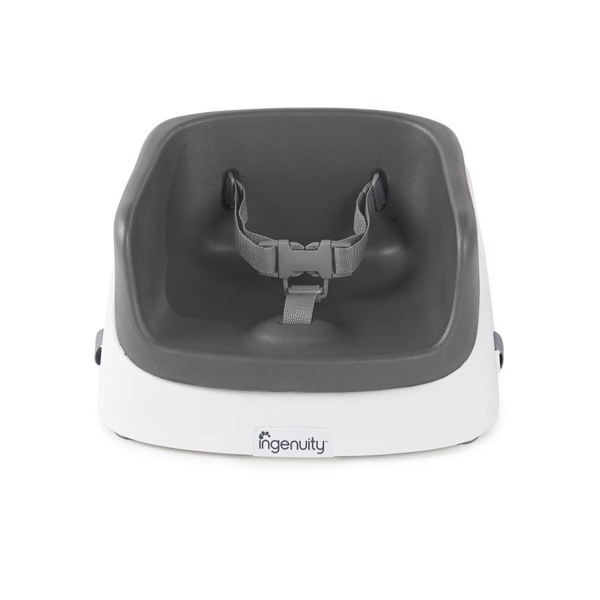 Ingenuity - Podsedák na jedálenskú stoličku 2v1 SMARTCLEAN TODDLER šedá