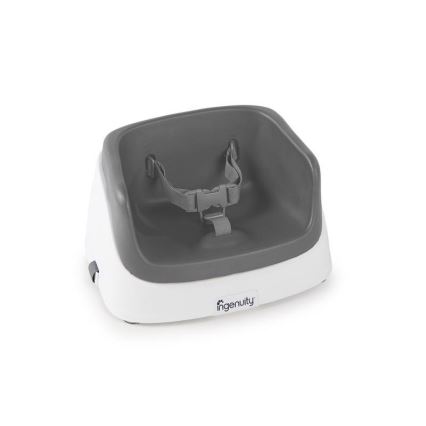 Ingenuity - Podsedák na jedálenskú stoličku 2v1 SMARTCLEAN TODDLER šedá