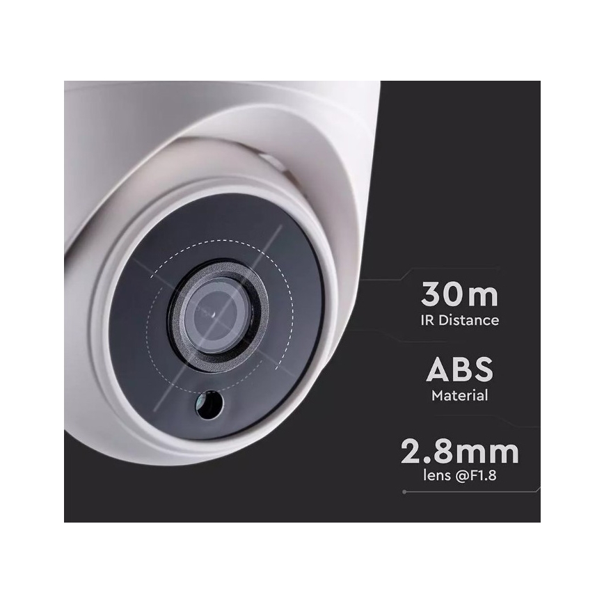 Inteligentná bezpečnostná kamera LED/3W/12V IP22