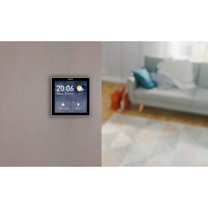 Inteligentná brána s dotykovým displejom GW6 Wi-Fi Zigbee Bluetooth