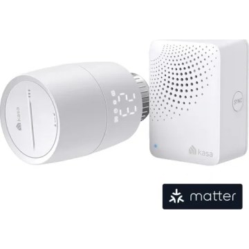 Inteligentná termostatická hlavica s LCD displejom 2xAA Tuya