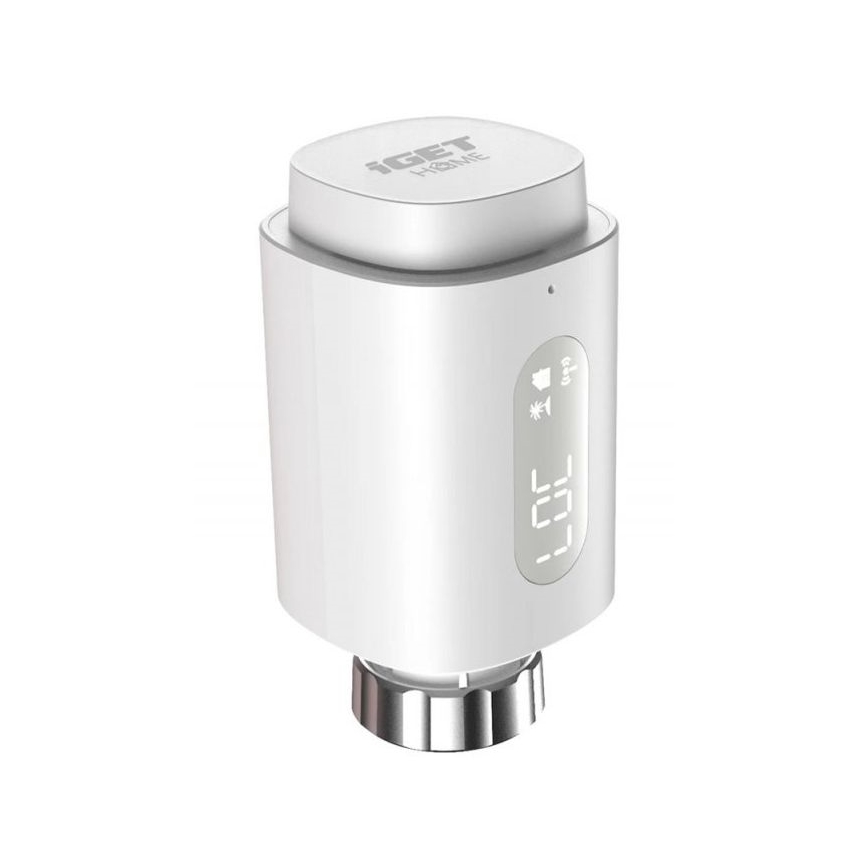 Inteligentná termostatická hlavica s LED displejom 2xAA/3V Zigbee