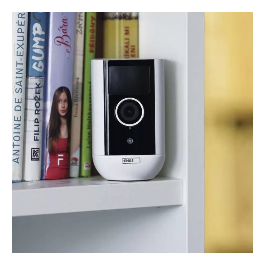 Inteligentná vonkajšia kamera so senzorom pohybu GoSmart 5V 9600mAh IP65 Wi-Fi Tuya