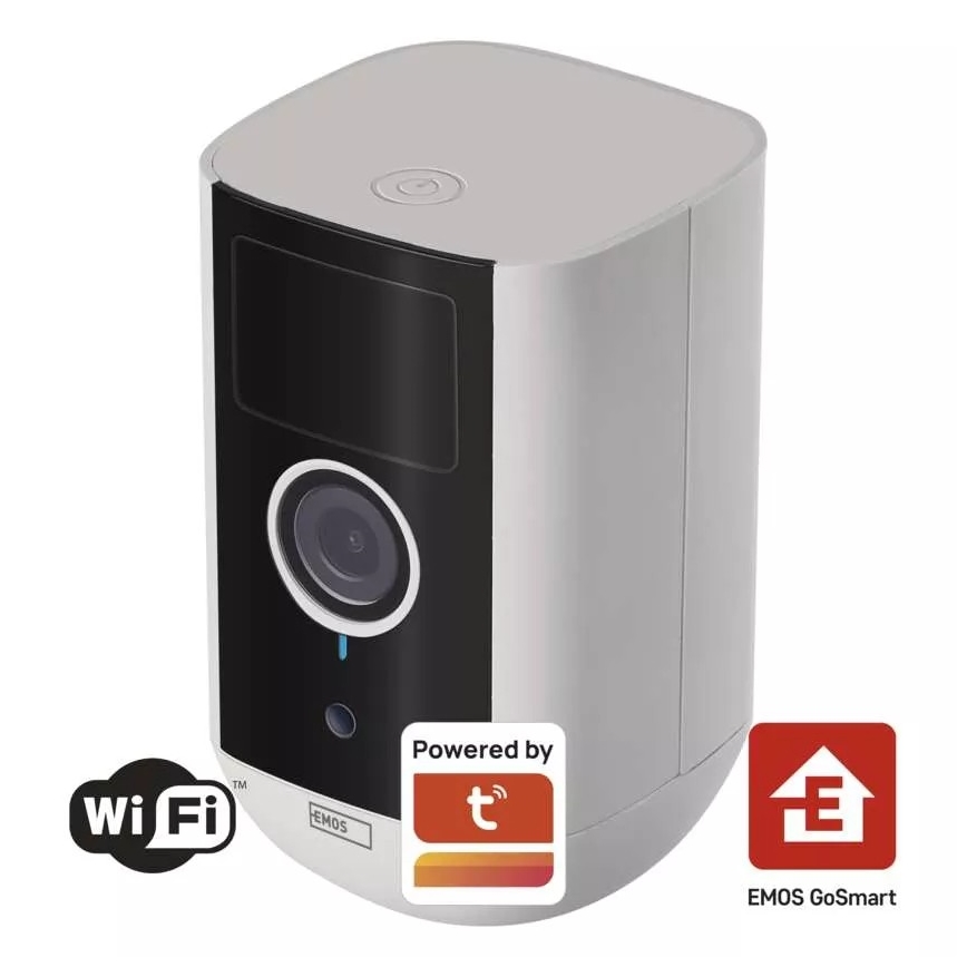 Inteligentná vonkajšia kamera so senzorom pohybu GoSmart 5V 9600mAh IP65 Wi-Fi Tuya