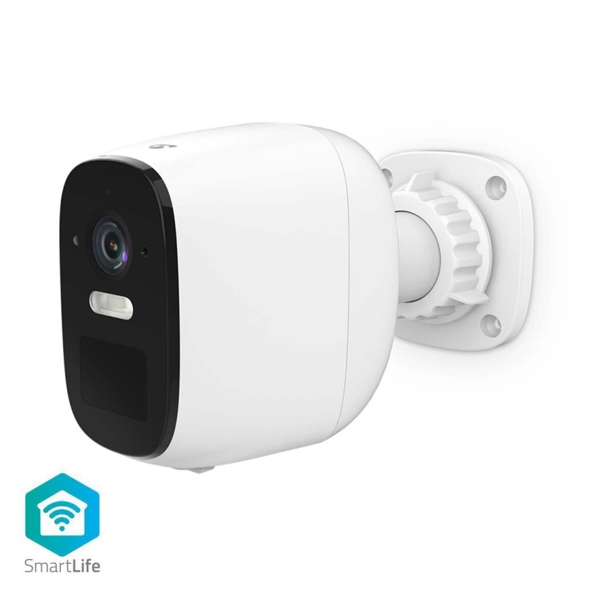 Inteligentná vonkajšia nabíjacia kamera so senzorom SmartLife 4MP Quad HD 1440p 5V/5200mAh Wi-Fi Tuya IP66