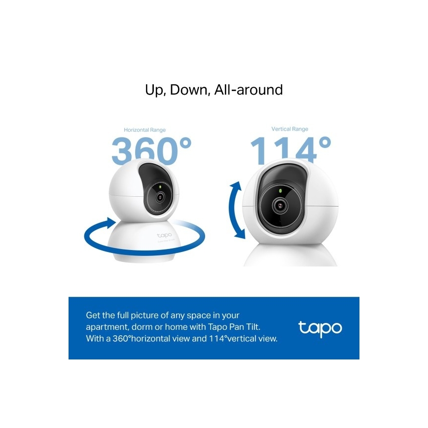 Inteligentná Wi‑Fi kamera Tuya