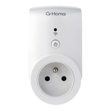 Inteligentná zásuvka 3680W/TYP E/230V Wifi + časovač