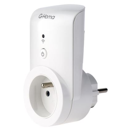 Inteligentná zásuvka 3680W/TYP E/230V Wifi + časovač