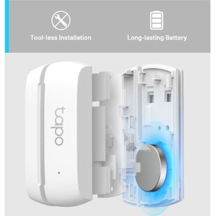 Inteligentný kontaktný senzor 1xCR2032