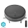 Inteligentný robotický vysávač s mopom 28W/2500 mAh Wi-Fi čierna + diaľkové ovládanie