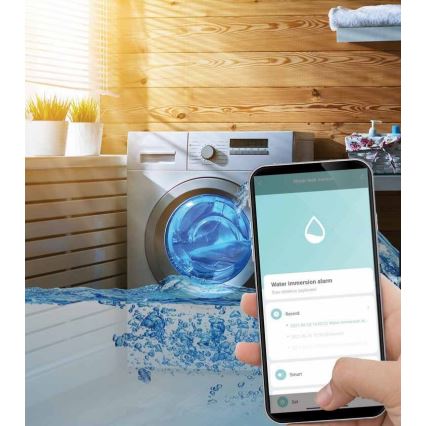 Inteligentný senzor úniku vody 3xAAA Wi-Fi Tuya